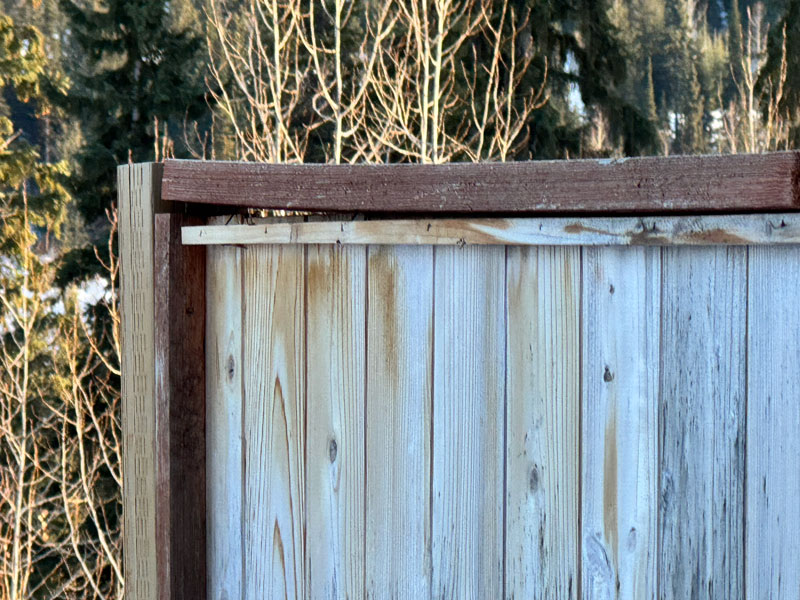 cedar fence panel construction